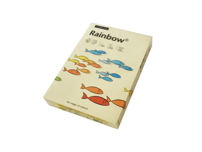 Másolópapír, színes, A4, 120g. Rainbow 250ív/csom világossárga