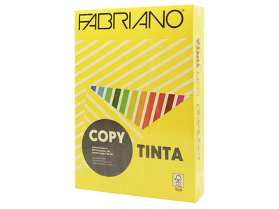 Másolópapír, színes, A4, 80g. Fabriano CopyTinta 500ív/csomag. intenzív sárga