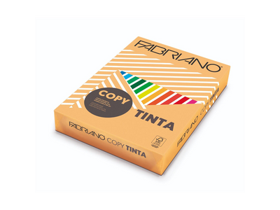 Másolópapír, színes, A4, 80g. Fabriano CopyTinta 500ív/csomag. intenzív mandarin sárga