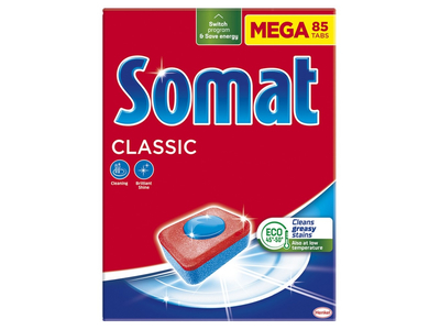 Mosogatógép tabletta 85 db/doboz Classic Somat