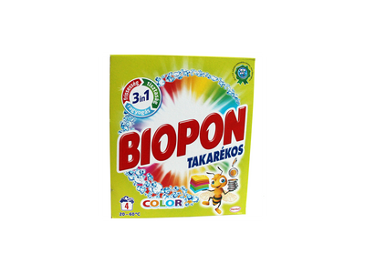 Mosópor 240 g (4 mosás) színes ruhákhoz Biopon Takarékos Color
