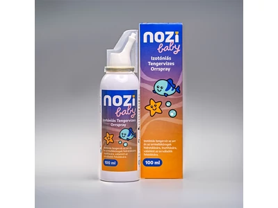 Orrspray, izotóniás, tengervizes, 100ml, Nozi