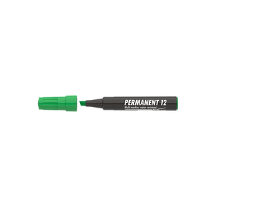 Alkoholos marker 1-4mm, vágott Ico 12 zöld 