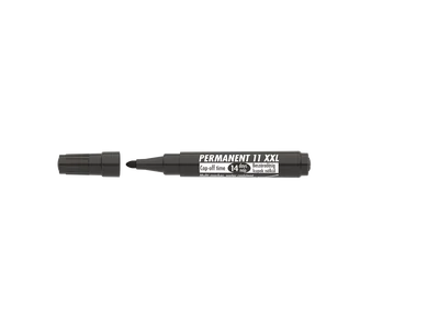 Alkoholos marker 3mm, kerek Ico 11XXL fekete