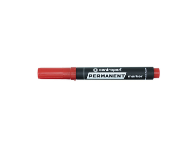 Alkoholos marker 1-4,6mm, vágott hegyű, Centropen 8576 piros