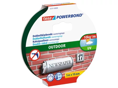 Ragasztószalag, rögzítószalag kültéri 19mmX5m PowerBond Tesa