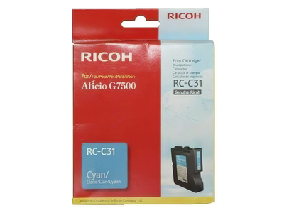 Ricoh  RCC31 tintapatron cyan ORIGINAL leértékelt 