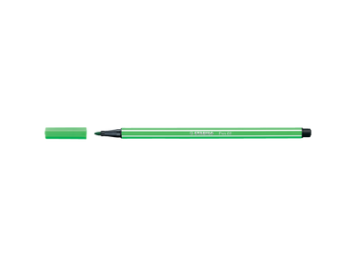 Rostirón, filctoll 1mm, M STABILO Pen 68 levél zöld
