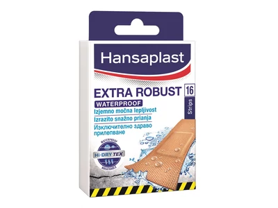 Sebtapasz/ragtapasz vízálló 16 db/doboz Hansaplast Extra Robust