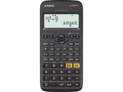 Számológép tudományos 379 funkciós Casio FX 350 CE X fekete