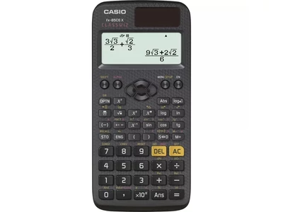 Számológép tudományos 379 funkciós Casio FX 85 CE X fekete