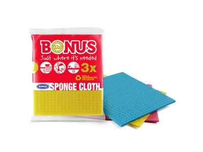 Szivacsos kendő 3 db/csomag Bonus_B132