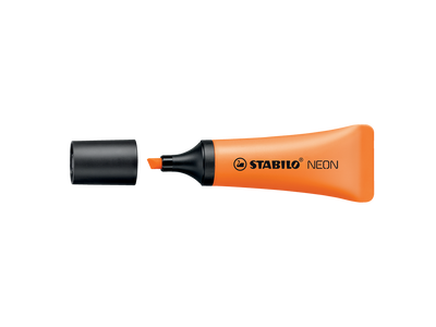 Szövegkiemelő 2-5mm, Stabilo Neon 72/54 narancs
