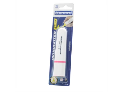 Szövegkiemelő 1-4,6mm, vágott hegyű, Centropen 6252 neon rózsaszín