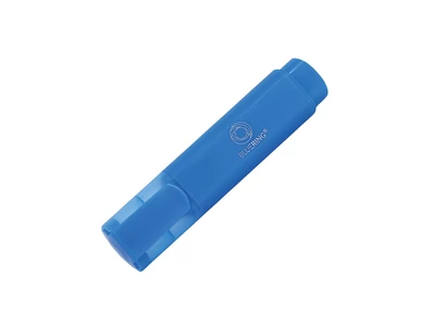 Szövegkiemelő lapos test Bluering® kék