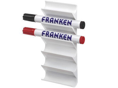 Táblamarker tartó mágneses 6 db marker tárolására alkalmas Franken fehér