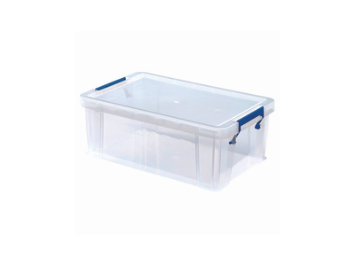 Tároló doboz, műanyag 10 liter, Fellowes® ProStore átlátszó