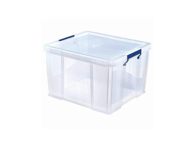 Tároló doboz, műanyag 48 liter, Fellowes® ProStore átlátszó