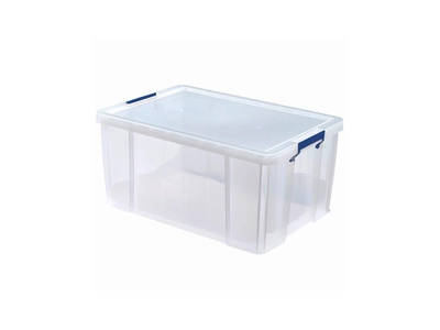 Tároló doboz, műanyag 70 liter, Fellowes® ProStore átlátszó