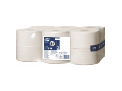 Toalettpapír 2 rétegű közületi 12 db/csomag Mini Jumbo Tork_120278 fehérített