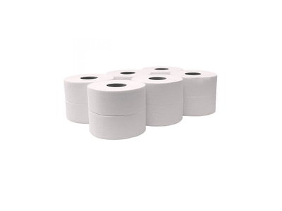 Toalettpapír 2 rétegű közületi átmérő: 26 cm 6 tekercs/karton Millena fehérített