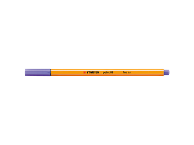 Rostirón, tűfilc 0,4mm, STABILO Point 88 halvány lila