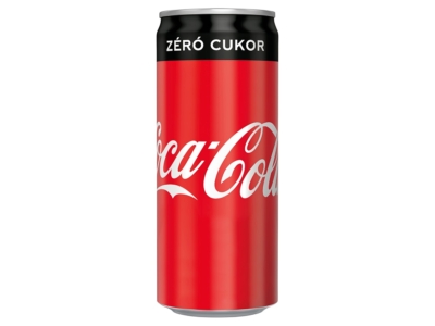 Üdítőital 0,33l Coca Cola Zero 24 db/csom