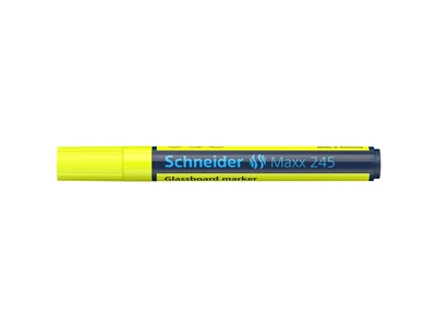 Üvegtábla marker 1-3mm, Schneider Maxx 245 sárga