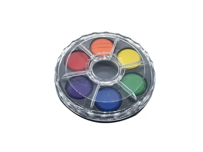 Vízfesték készlet, 6db-os kerek Bluering®