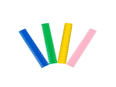 Vonalzó 16cm,-es, vegyes színek Nebulo