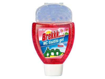 WC illatosító gél 200 ml + kosár Brekk piros