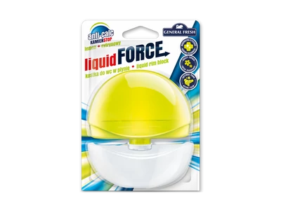 WC illatosító gél 55 ml + kosár Liquid Force Citrom