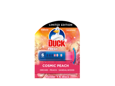 WC öbíltő korong zselés 36 ml Fresh Discs Duck® Cosmic Peach