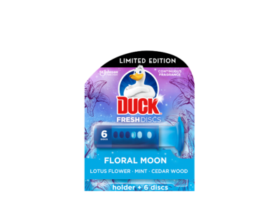 WC öbíltő korong zselés 36 ml Fresh Discs Duck® Floral Moon