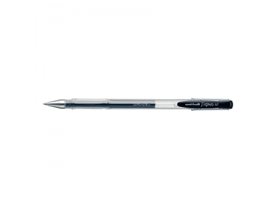 Zselés toll 0,5mm, Uni UM-100, írásszín fekete
