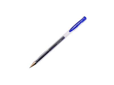 Zselés toll 0,5mm, Uni UM-100, írásszín kék