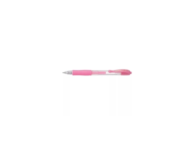 Zselés toll 0,7mm, nyomógombos Pilot G-2, írásszín pasztell rózsaszín