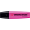 Szövegkiemelő 2-5mm, vágott hegyű, STABILO Boss original pink